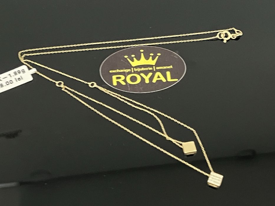 Bijuteria Royal CB : Lant aur 14K 585  1,89 gr