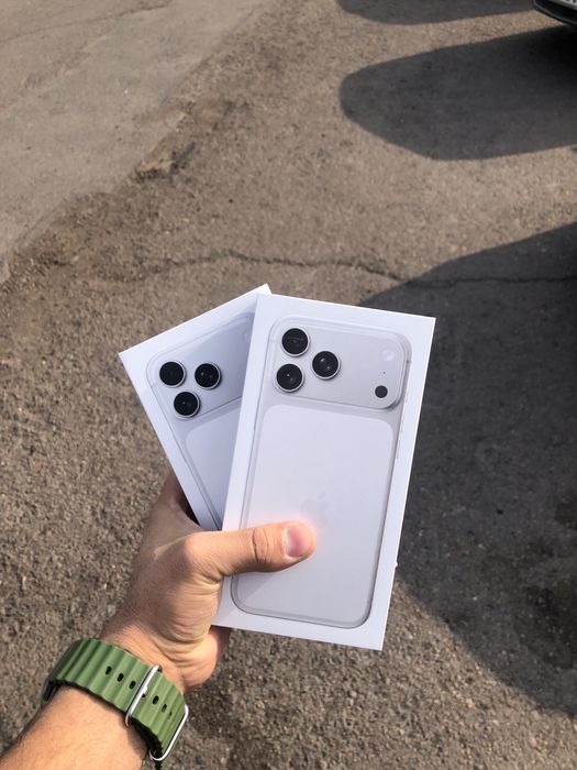 17ProMax 256 GB Silver  sim+esim 1 sim ham bor