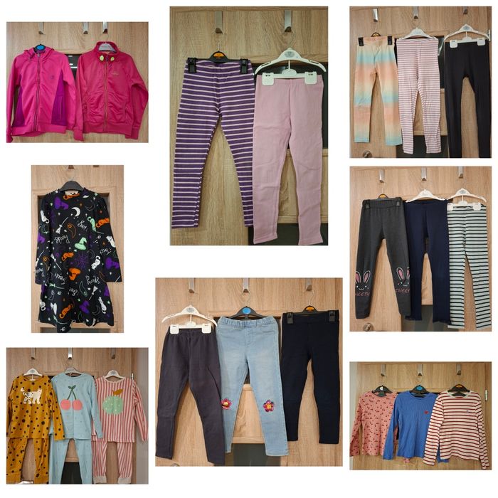 Лот пролетни дрехи за момиче, размер 116-122см.