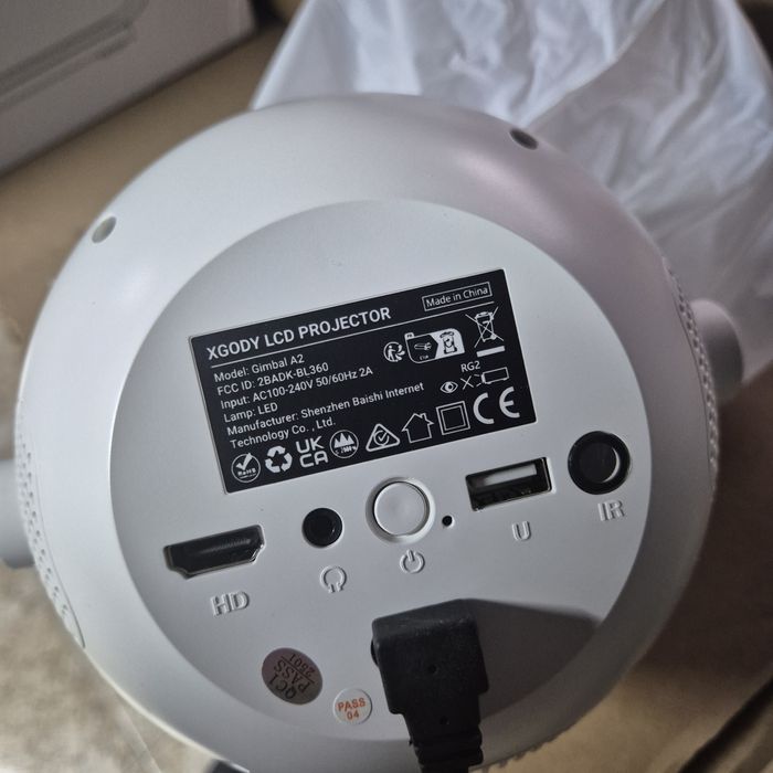 Топ Цена !WiFi6 XGODY 360° въртящ се интелигентен Android 4K Проектор