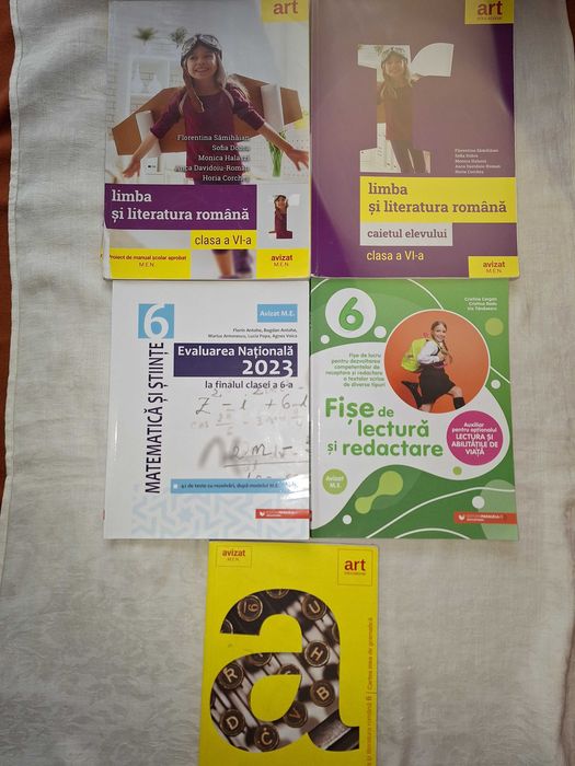 Manuale pentru clasa 6-a – gramatica etc