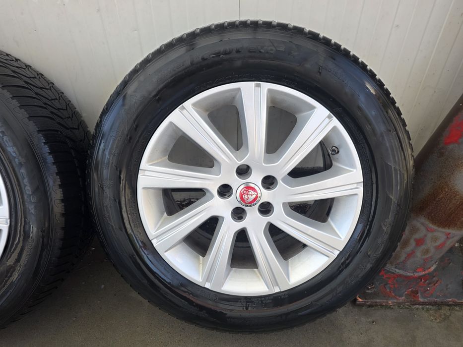 Vand 4 jante Jaguar F-pace+cauciucuri iarna Hankook