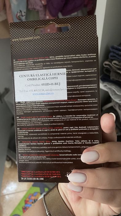 Centura hernie ombilicala