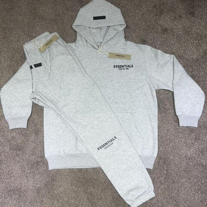 Essentials tracksuit (екип) light grey