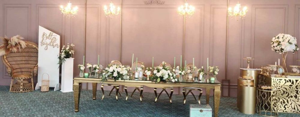 Mese de lux săli EVENIMENTE ballroom masă prezidiu candy bar CARTIER