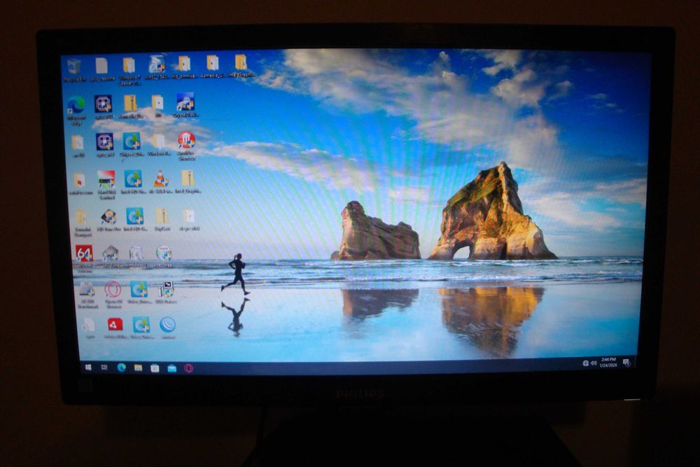 Monitor Philips 203V Led 20" VGA cablu vga si alimentare