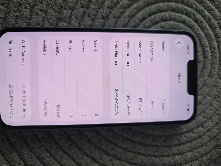 Vand Iphone 14 Blue