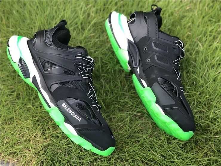 Balenciaga Track Sneaker "Black/Neon Green"