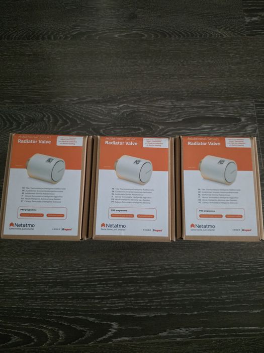 Capete termostatate Smart Netatmo