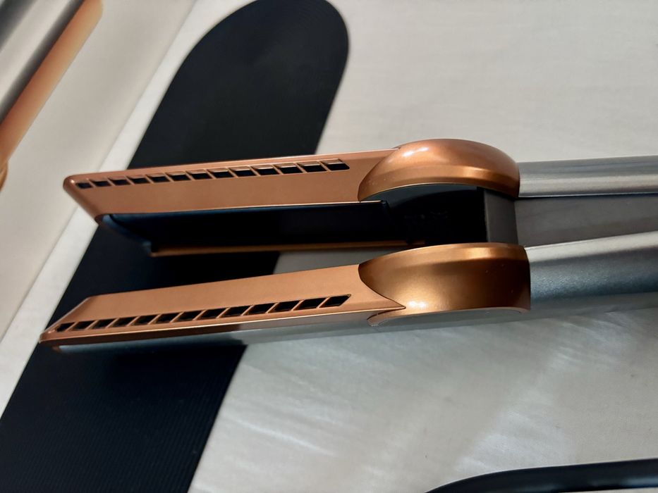 Dyson Airstrait HT01 Nichel/Cupru – ca nou + cutie/factură