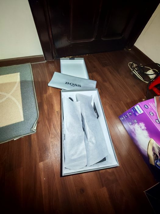 Pantofi ocazie Boss mărimea 43 negri