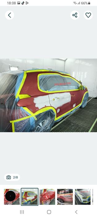 Vopsitorie auto tinichigerie 80e-130e