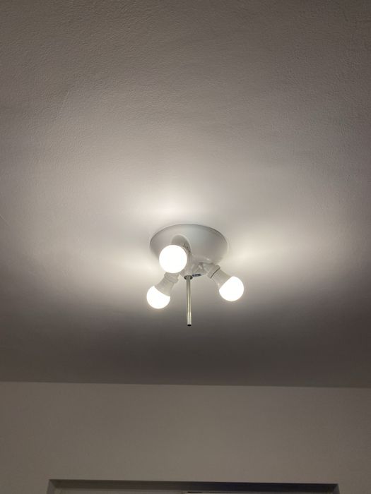 Plafoniera Ikea alba/nori