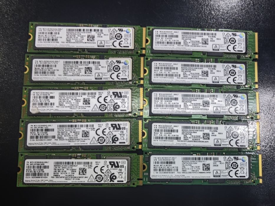 SSD 256gb m.2 256gb nvme Samsung original