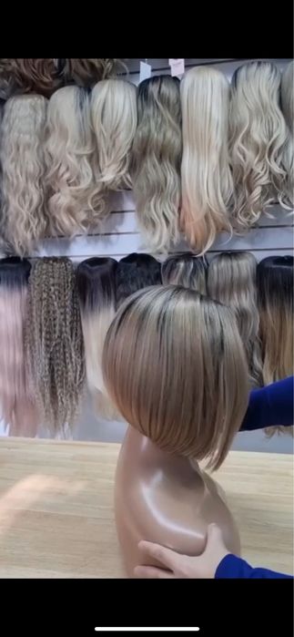 Парик каре дыщащий