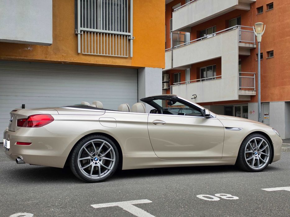 BMW Seria 6 Cabrio xDrive Automat 640d 313CP 88.000 km REALI IMPECABIL