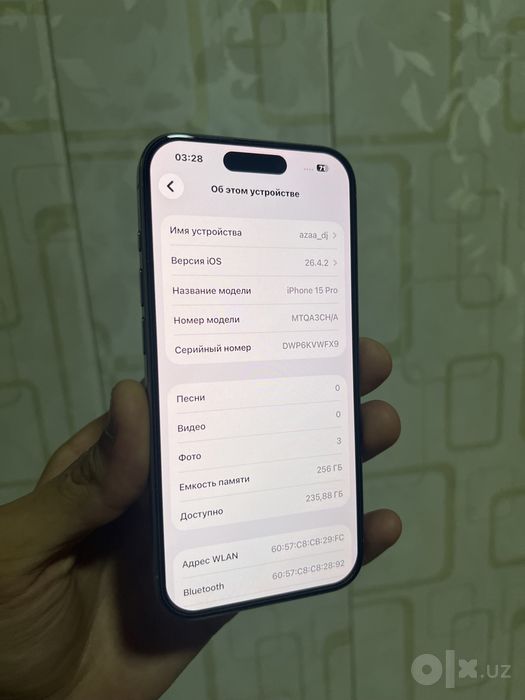 iPhone 15 Pro 256Gb dual sim