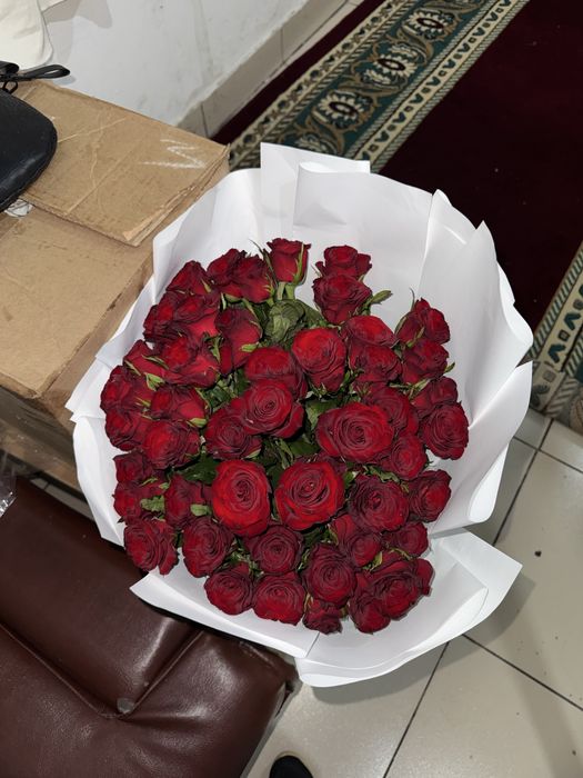 51 штук роза свежиии