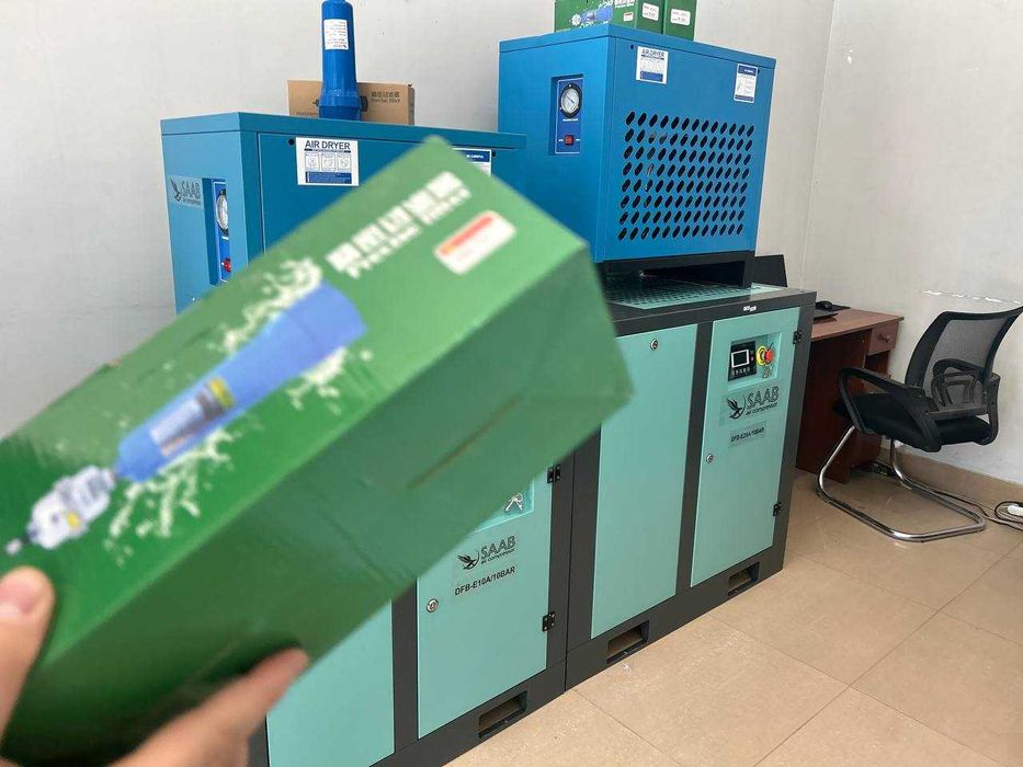 kompressor vintovoy 7.5kw Винтовой компрессор 7,5кв  11кв  15кв