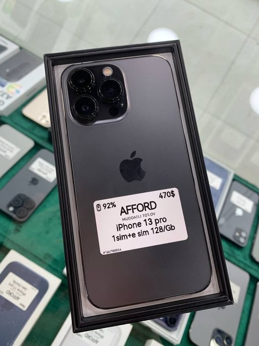 iPhone 13 pro 128 92 Muddatli tolovga