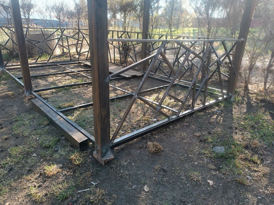 Беседки металлические