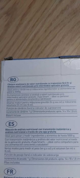 Cantar bucatarie inteligent ,nou