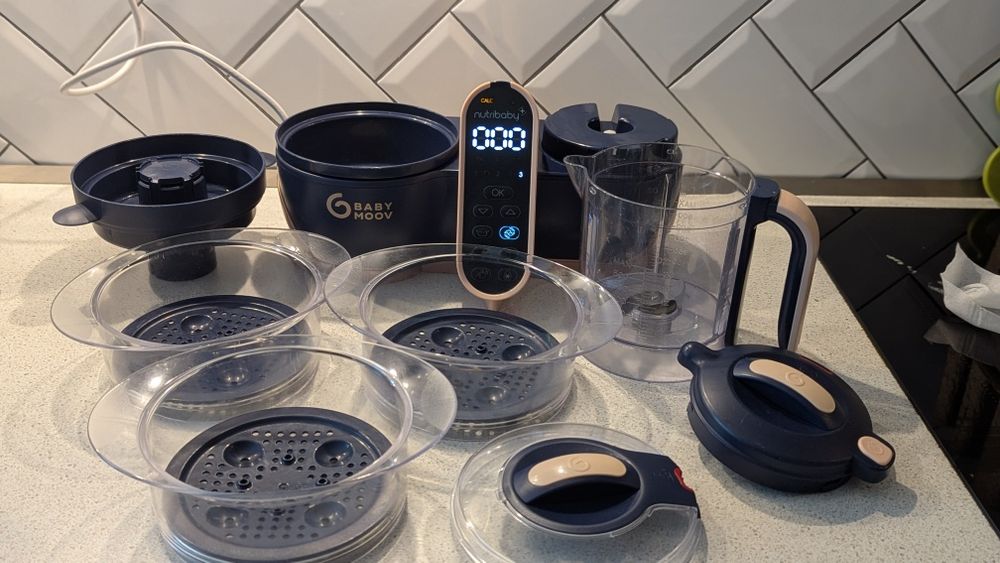 Robot bucatarie 5 in 1 BABY MOOV Nutribaby XL