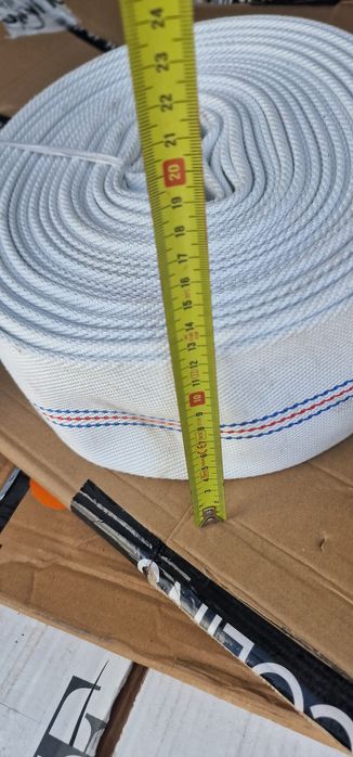 Furtun pompieri 3 toli import Italia cu mufe rola 20 m 10 bar  pret 34