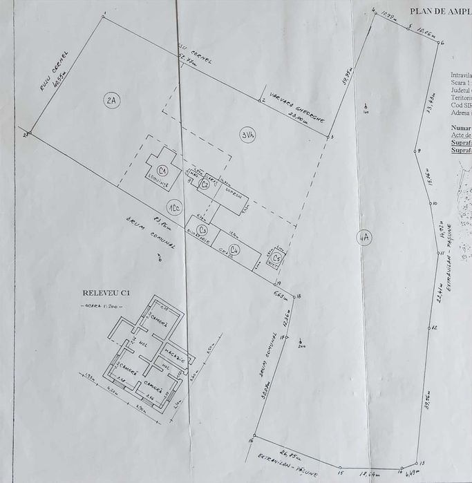 Vand teren intravilan, Com. Pestera Jud. Constanta