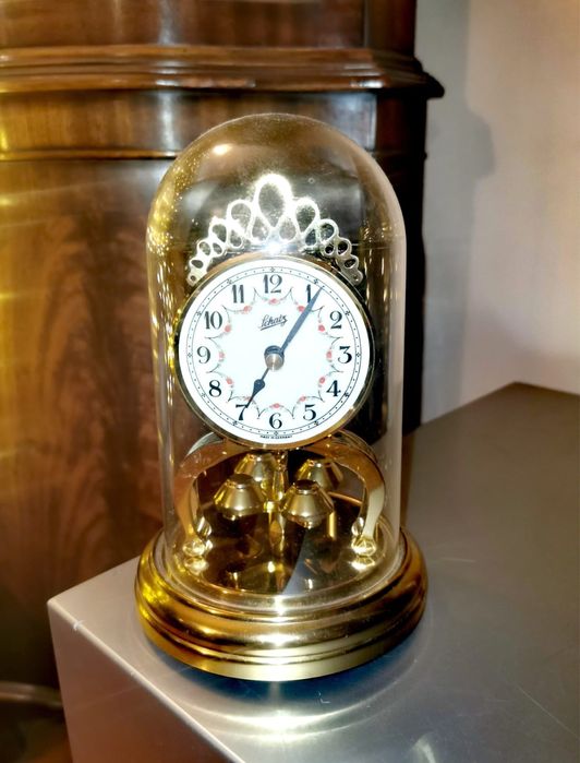 Антикварен часовник торсионен с махало за Шатц и Синове барок позлата