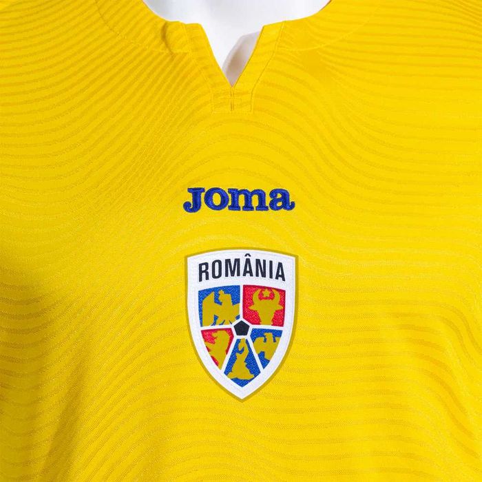 ORIGINAL Tricou Oficial De Joc Adulti Romania 25/26 Galben-ideal cadou