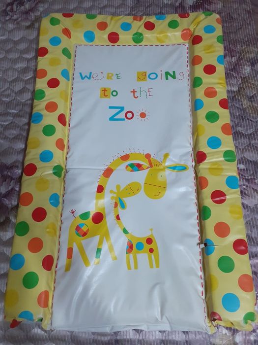 Пеленальный переносной матрасик