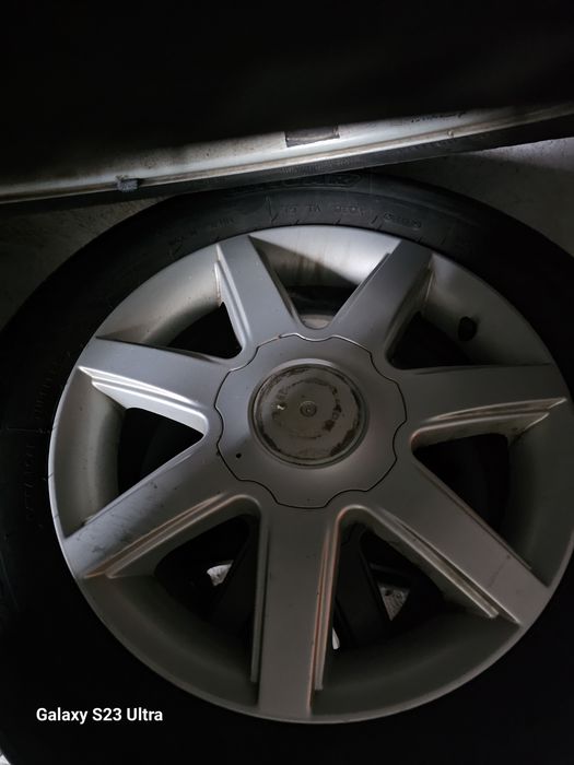 Donez anvelope Tigar 195/65/R15 - Vând set jante aliaj 15" 5x112 Seat VW Skoda Audi