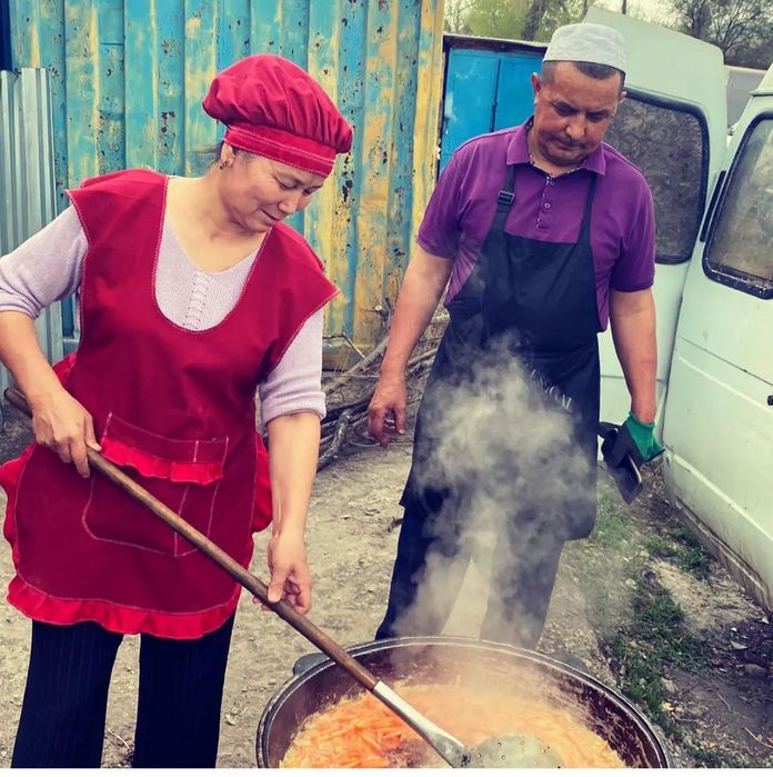 Палау, плов , күріш басамын