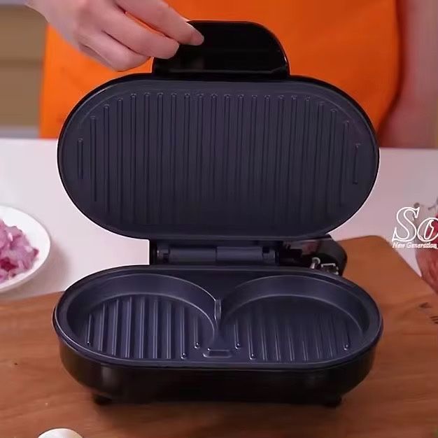 Электрический прижимной гриль для котлет и бургеров Sonifer sf-6099