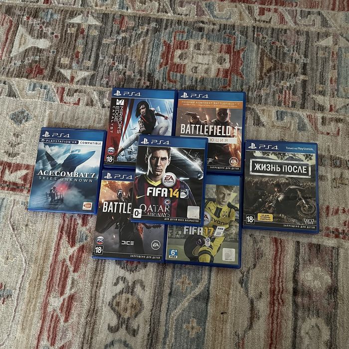 Продам диски на пс4(ps4)