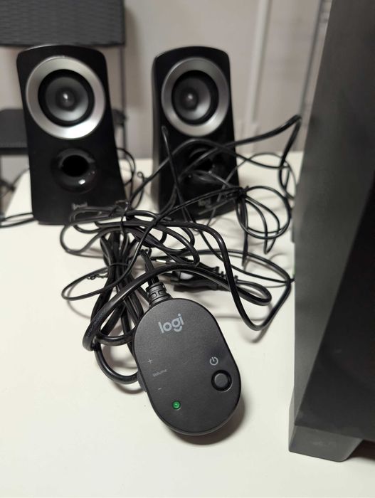 Тонколони Logitech Z313 50W с жак и субуфер