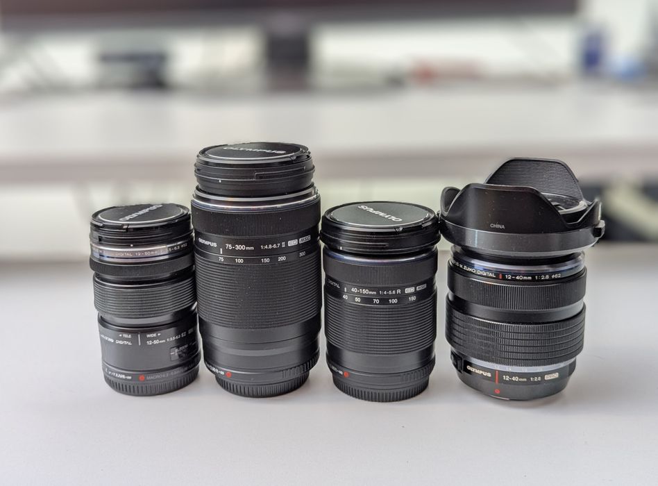 Olympus OM Systems OM-1 și obiective