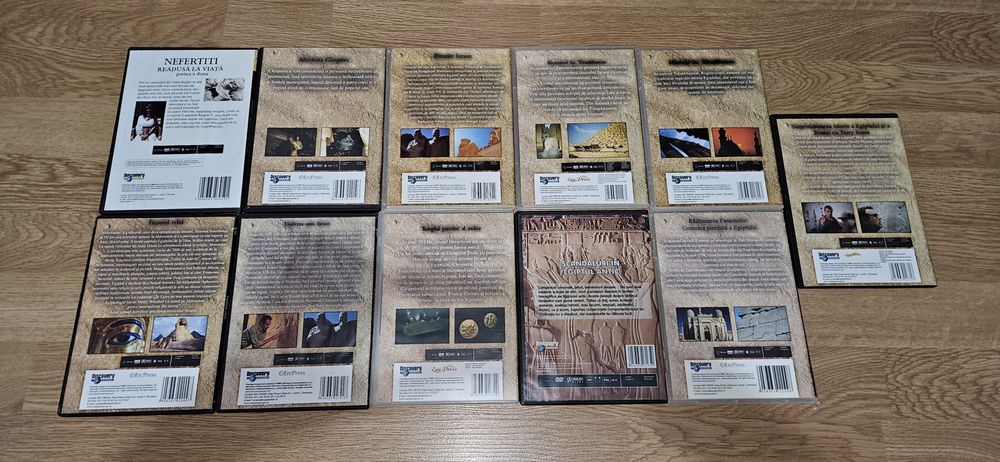 Lot 11 Dvd-uri documentare Egiptul Antic