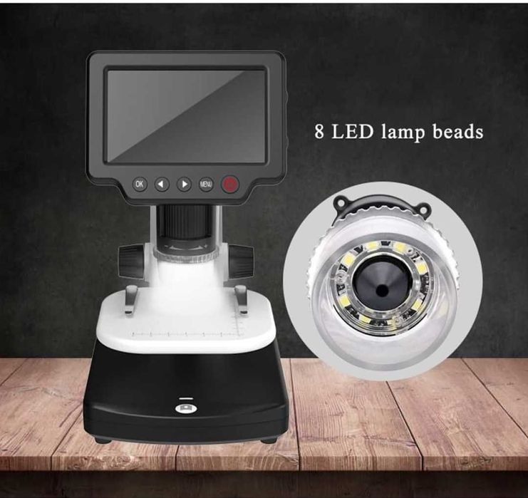 Цифров микроскоп с висока разделителна способност