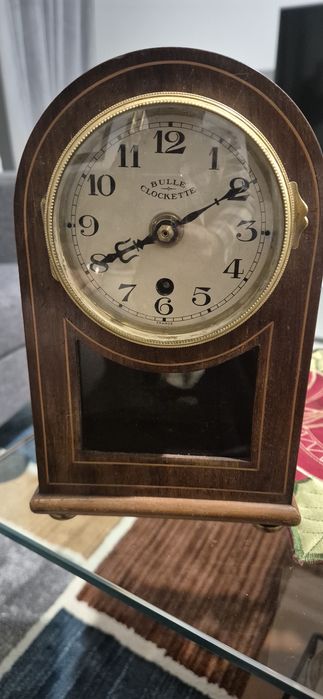 Ceas șemineu mecanic Bulle Cloquette