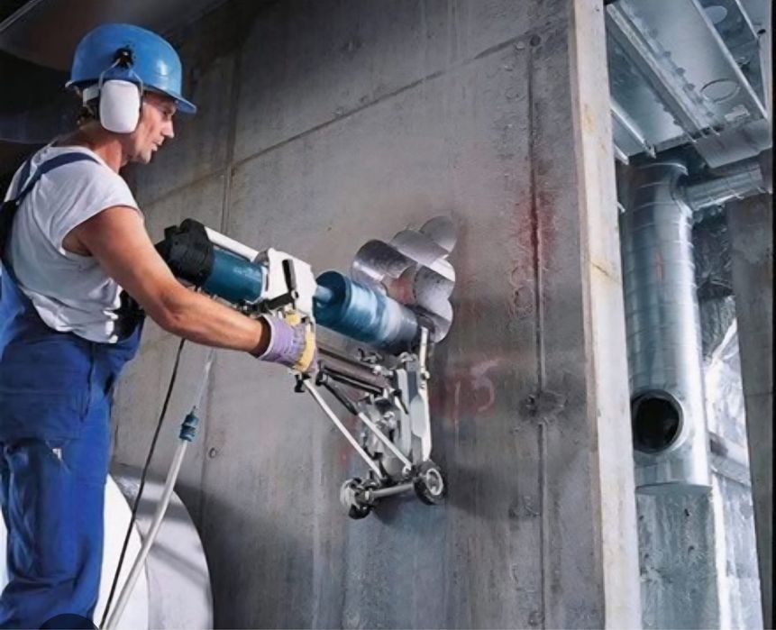 Carotare beton ~ gaura pentru hota ,aer conditionat, ventilatie