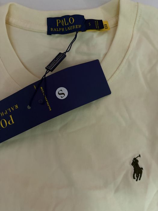 Tricou Polo Ralph Lauren Crem S