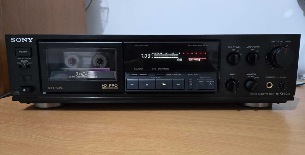 Deck SONY TC-630 ES-gama Esprit