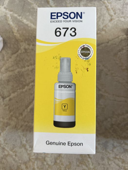 Краска для цветной принтера Epson
