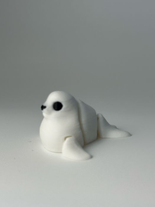 3д 3d игрушка тюлень