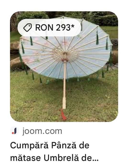 Umbrela de vara
