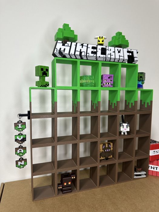 Minecraft - Поставка за фигурки Kinder Joy