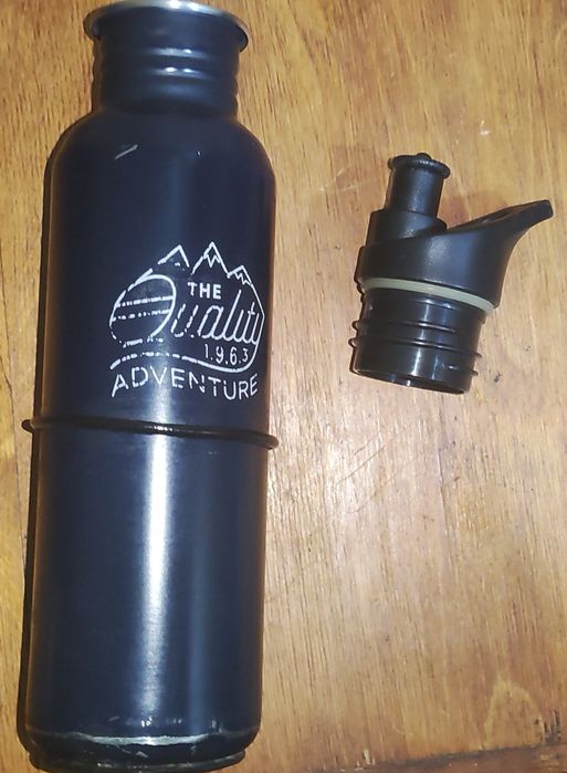 Термос велосипедный. Алюминий. Фирменный. Киянка