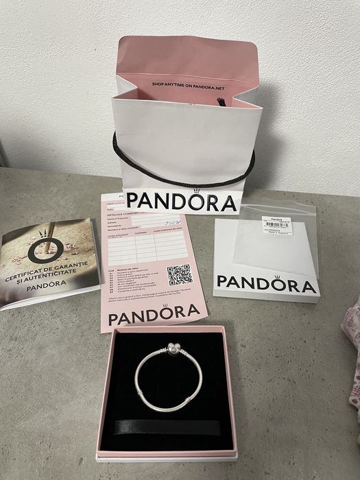 Bratara pandora din argint